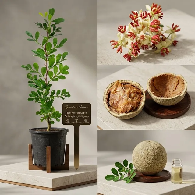 Thai Bael — mature plant reference