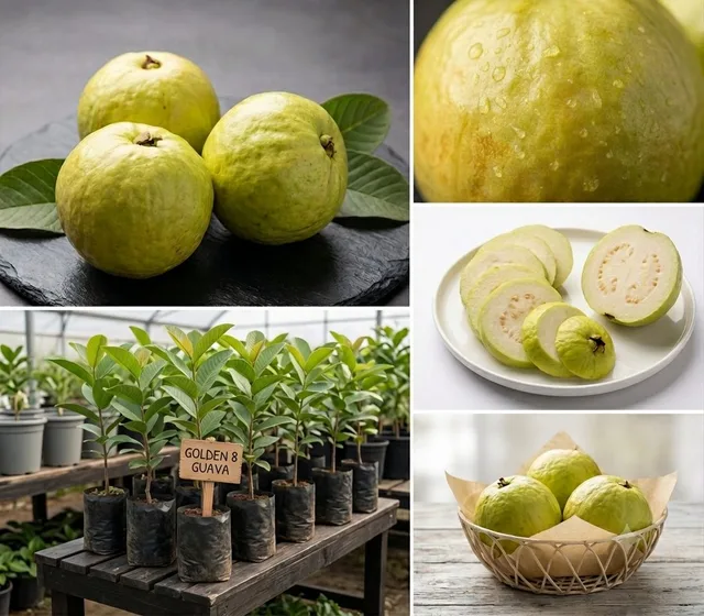 Golden 8 — mature plant reference