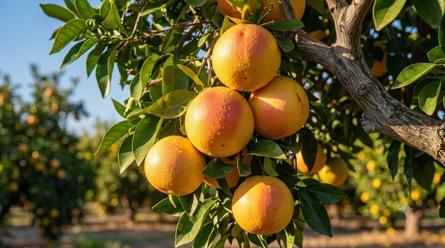 Redblush GrapeFruit — mature plant reference